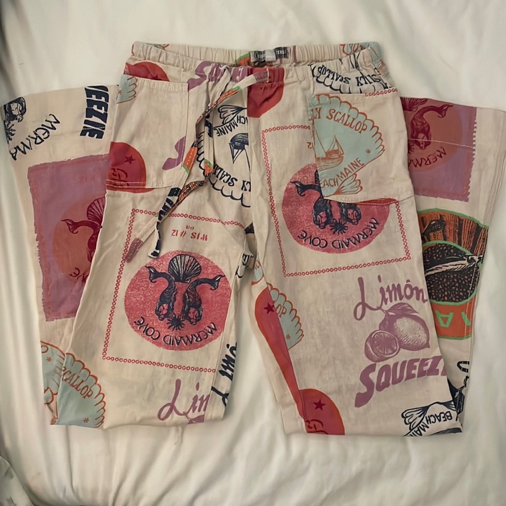 Urban Outfitters Coastal linen pants